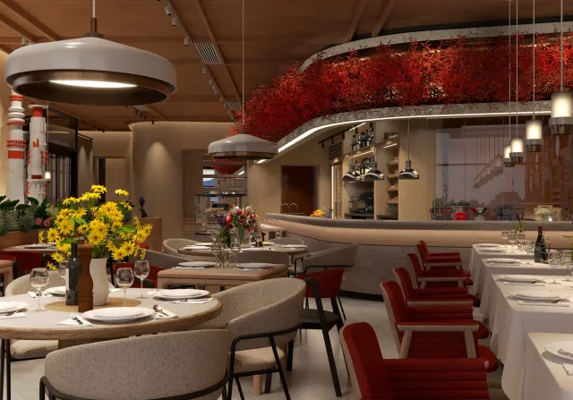 Фирменное блюдо в ресторане AVA Bistro