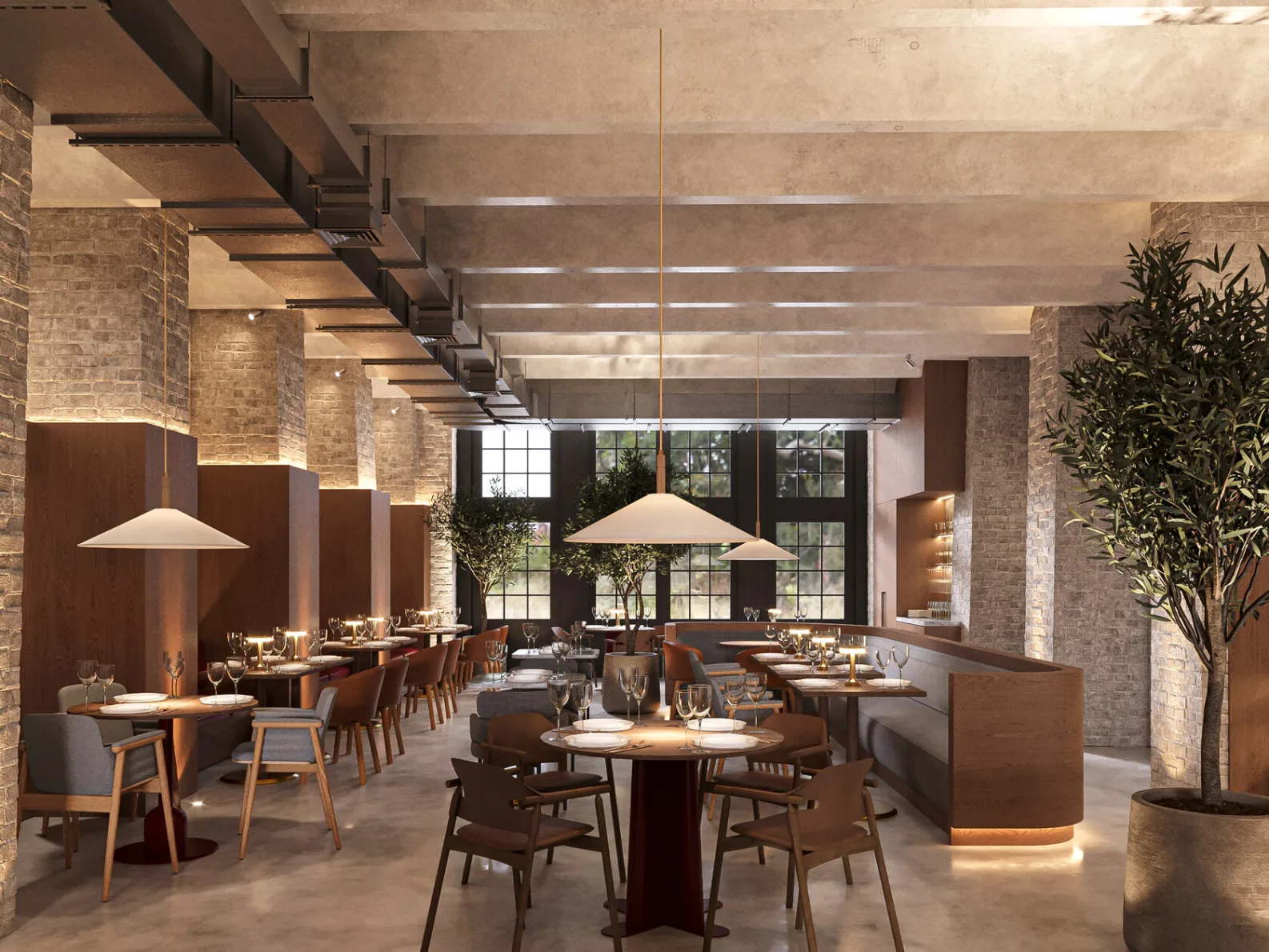 Атмосфера ресторана AVA Bistro