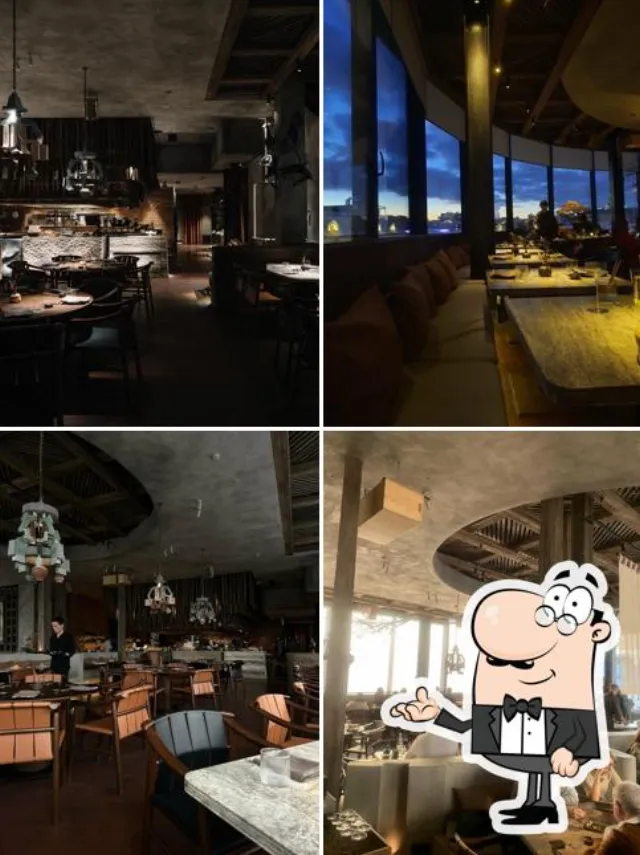 Авторский десерт в ресторане Ikura Izakaya Nikkei