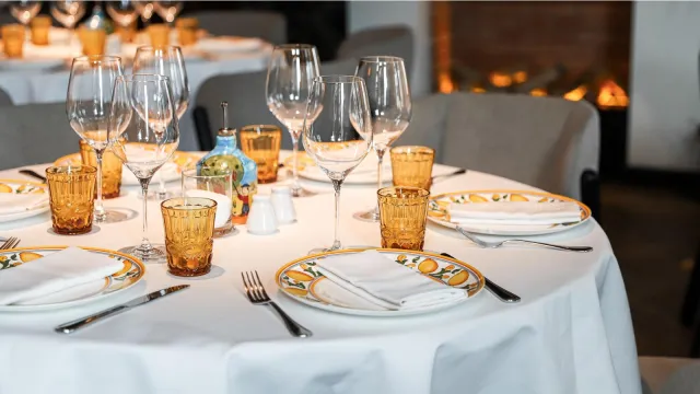 Фирменное блюдо в ресторане La Bottega Siciliana