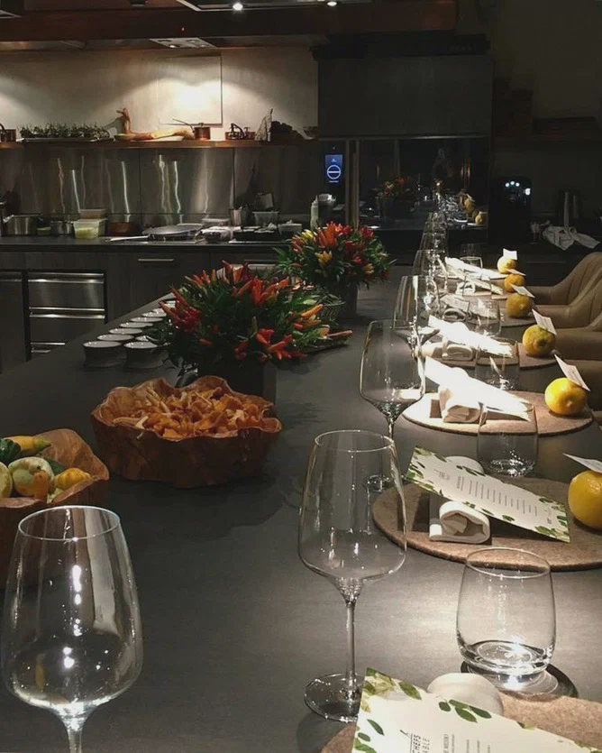Интерьер и атмосфера ресторана Chef’s Table
