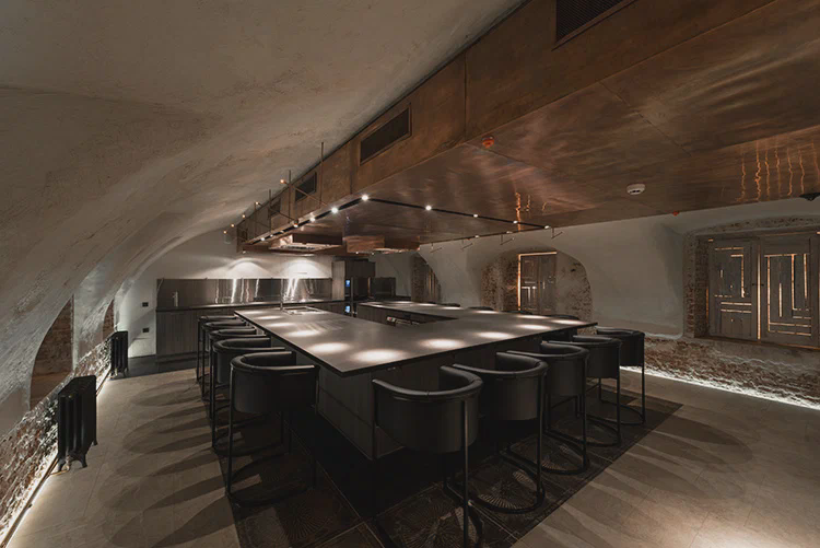 Интерьер и атмосфера ресторана Chef’s Table